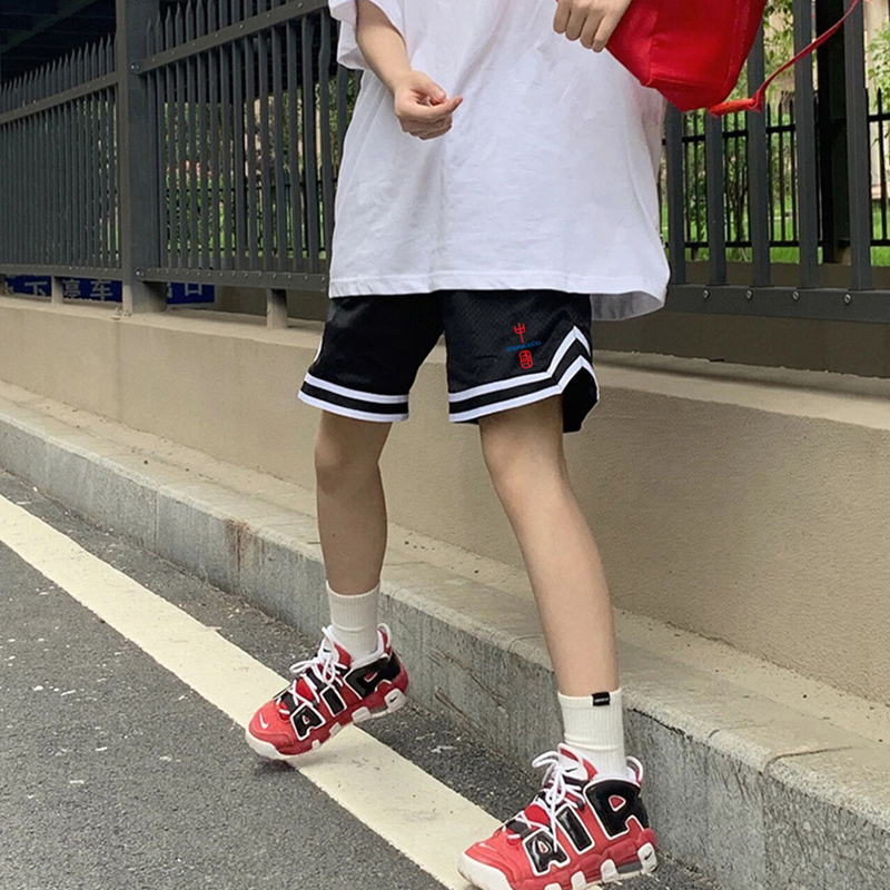 美式篮球裤男女士宽松运动