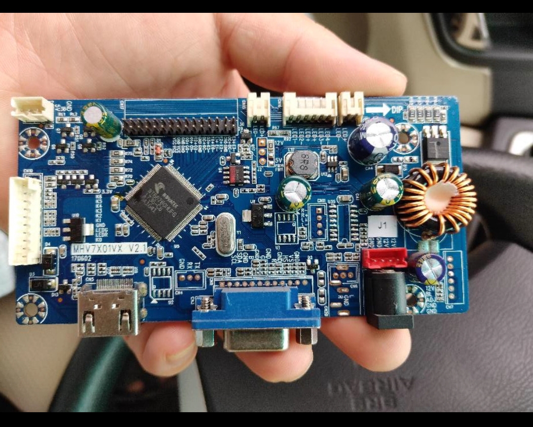 GOVO新境界N278C主板HL3227S电源驱动一体板MHV7X01VX V2.1
