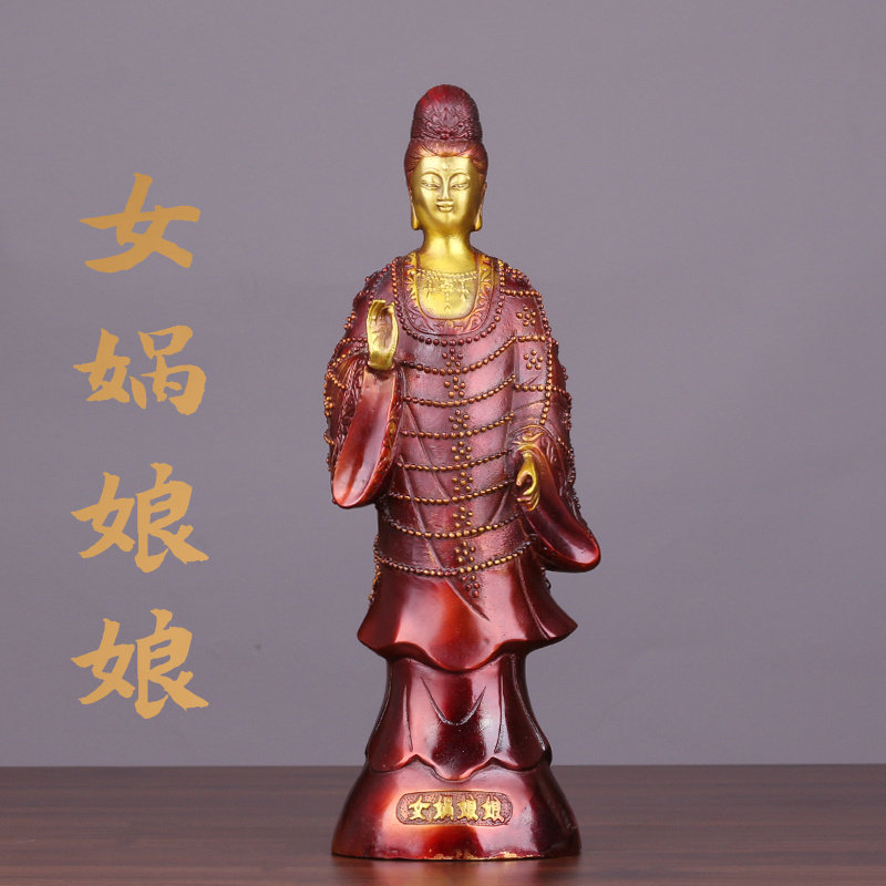 铜女娲娘娘大地圣母摆件