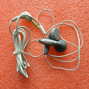 绝版 原装 MP4平头耳塞 MP3 库存九新 Creative创新耳机