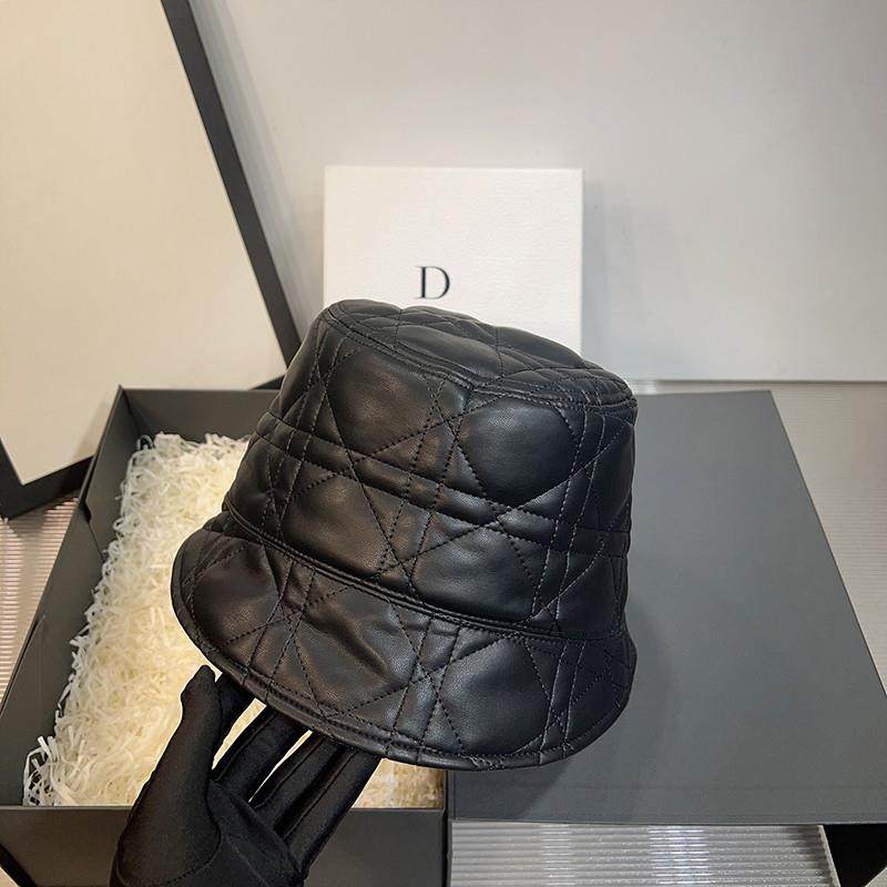 韩版秋冬菱形格pu皮质盆帽百搭显脸小黑色水桶帽保暖护耳渔夫帽女,服饰配件/皮带/帽子/围巾,帽子,淘宝优惠券,粉丝福利购,淘宝优惠卷