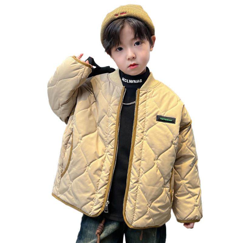 儿童装男童春秋冬款外套2025新款夹棉加厚春装棒球服男孩春季棉服,童装/婴儿装/亲子装,普通外套,淘宝优惠券,粉丝福利购,淘宝优惠卷