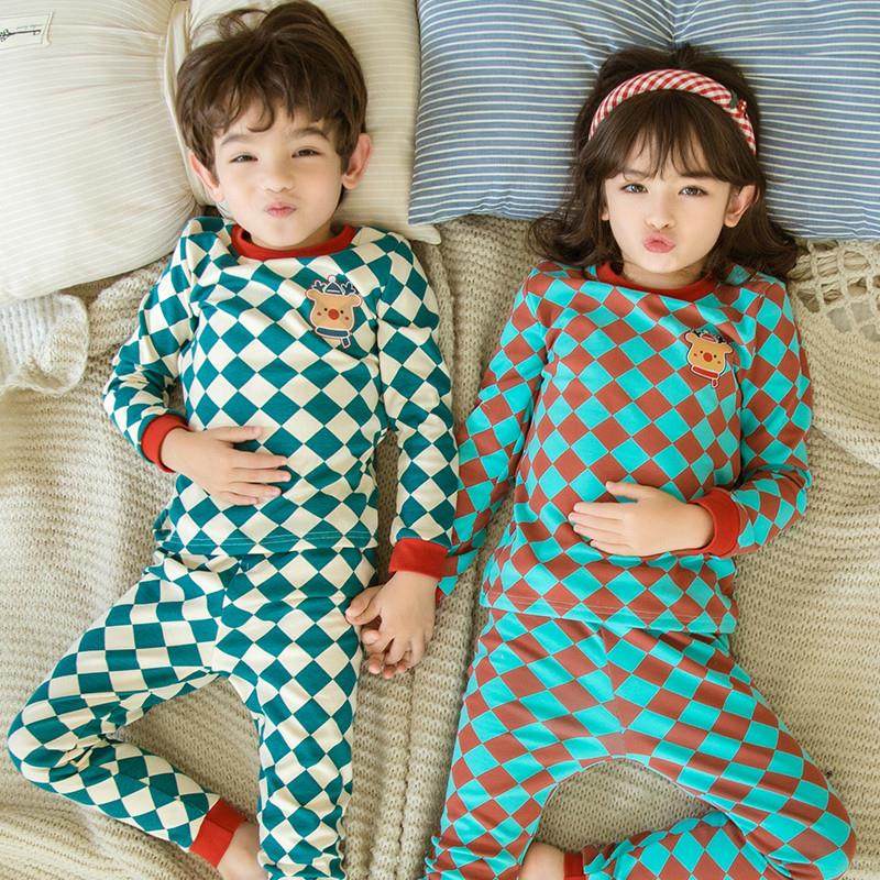 儿童2024新款秋衣秋裤纯棉保暖男女童内衣套装春秋家居服宝宝睡衣,童装/婴儿装/亲子装,内衣套装,淘宝优惠券,粉丝福利购,淘宝优惠卷