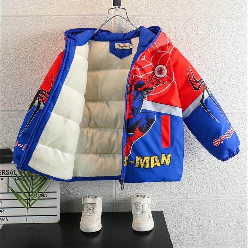 儿童加绒冬款棉衣男童蜘蛛侠加厚耐冻保暖棉袄冬季童装外套,童装/婴儿装/亲子装,棉袄/棉服,淘宝优惠券,粉丝福利购,淘宝优惠卷