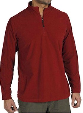 优衣璐美国EX OFFICIO Dri 1/4 Z 男士半拉链速干运动绒上衣1-522