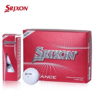 正品Srixon史力胜高尔夫球二层球双层球golf远距离两层练习球新款