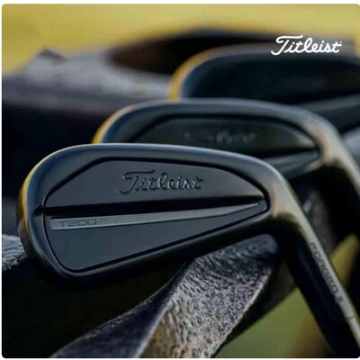 Titleist泰特利斯高尔夫球杆T-SERIES纯黑限量铁杆组T150男士T350