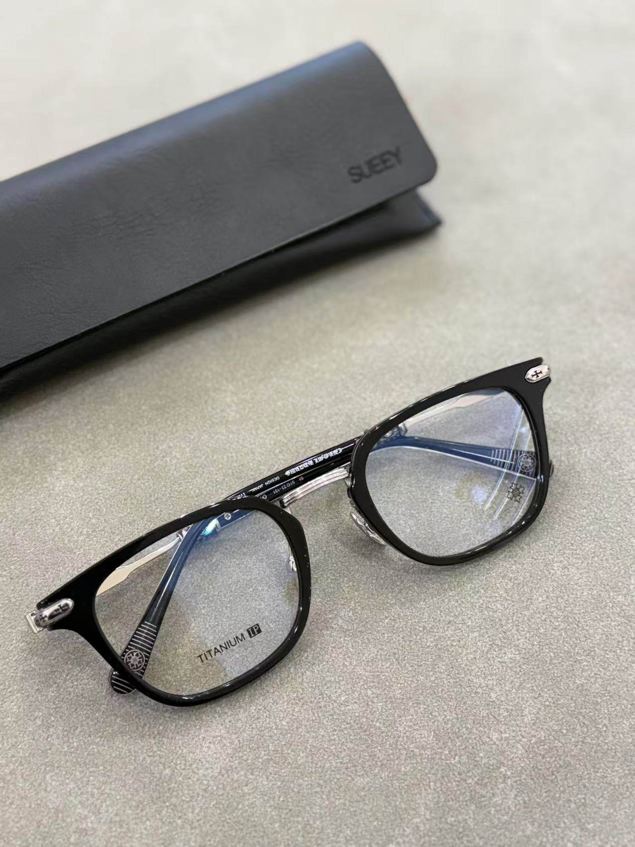 复古板材加纯钛眼镜框近视防蓝光眼镜全框加高鼻托眼镜架男款眼睛