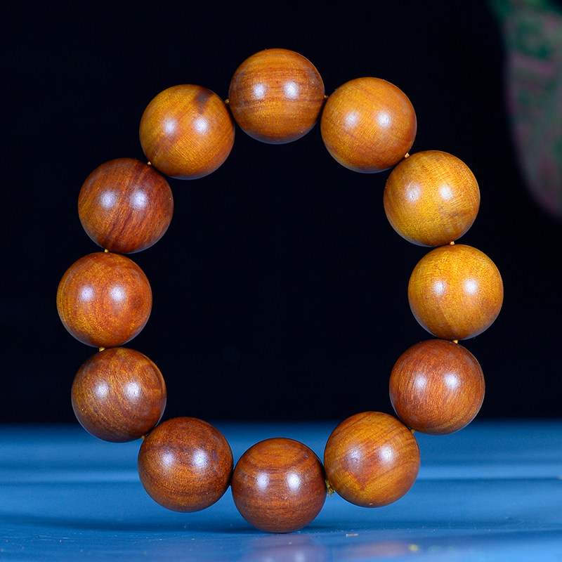 印尼血龙木帝王木佛珠手串冰种血龙木多圈念珠木手链男女士饰品