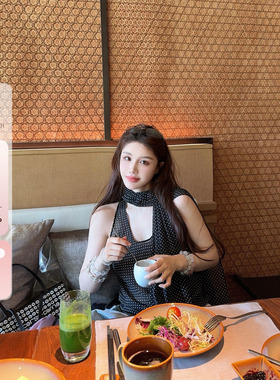 IUIU阿晶家 「zui好搭系列」叠穿氛围感背心时尚设计感无袖上衣