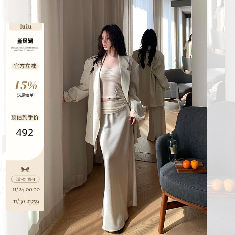 IUIU阿晶家 本命西装 chao大廓形春上新宽松时尚大气高级感外套