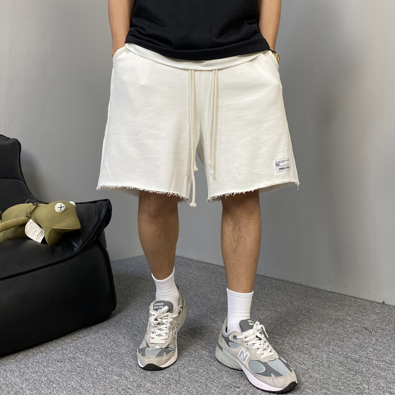 重磅运动短裤男宽松抽绳百搭健身