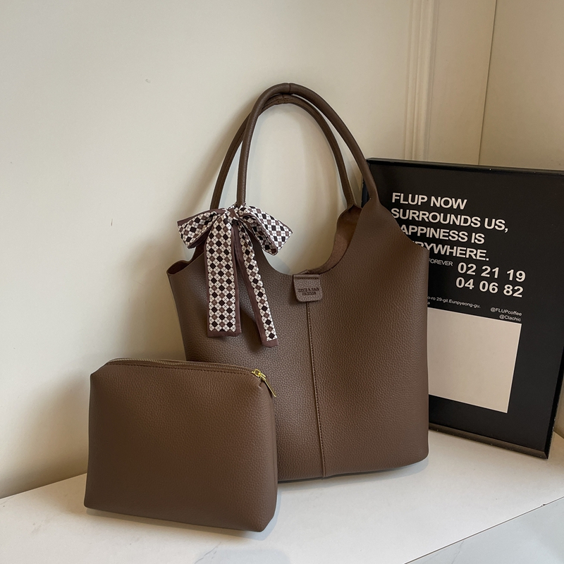 法国小众正品单肩斜挎托特包