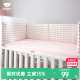 梦洁宝贝婴儿儿童幼儿床生防摔防撞床纯棉针织床围