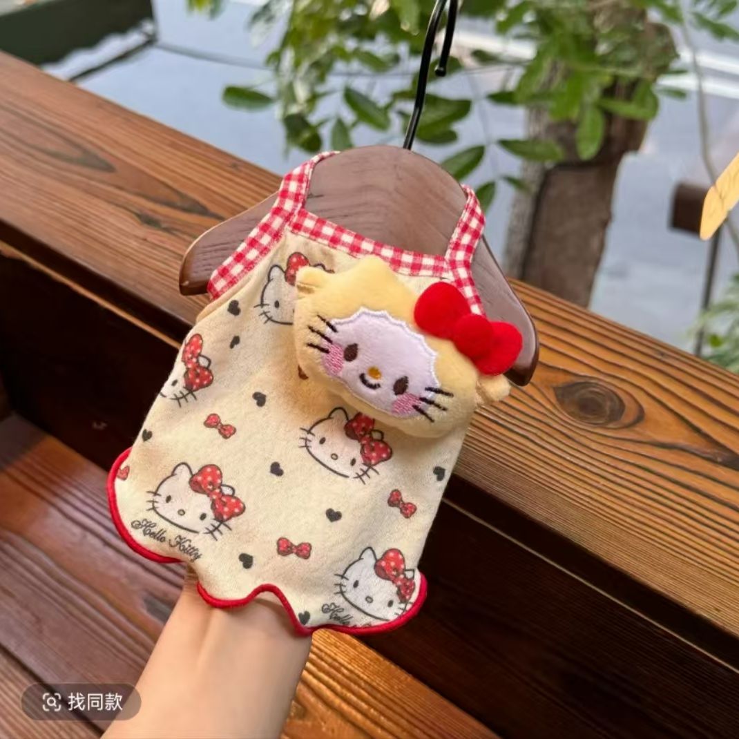 夏季薄款透气宠物狗狗可爱立体玩偶Kitty猫小型犬比熊博美雪瑞纳