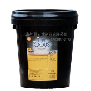 直销壳牌佳度S2V220 Gadus黄油 00号 锂皂基极压润滑脂Shell
