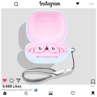 Beats PowerBeats fit耳机壳适用Beats PowerBeats Fit真无线蓝牙耳机降噪保护壳t简约纯色充电仓硅胶软壳