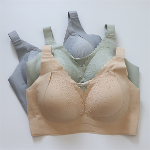 蔓婷雅内衣特大码无痕胖妹妹200斤无钢圈95CD薄E杯大胸显小文胸罩