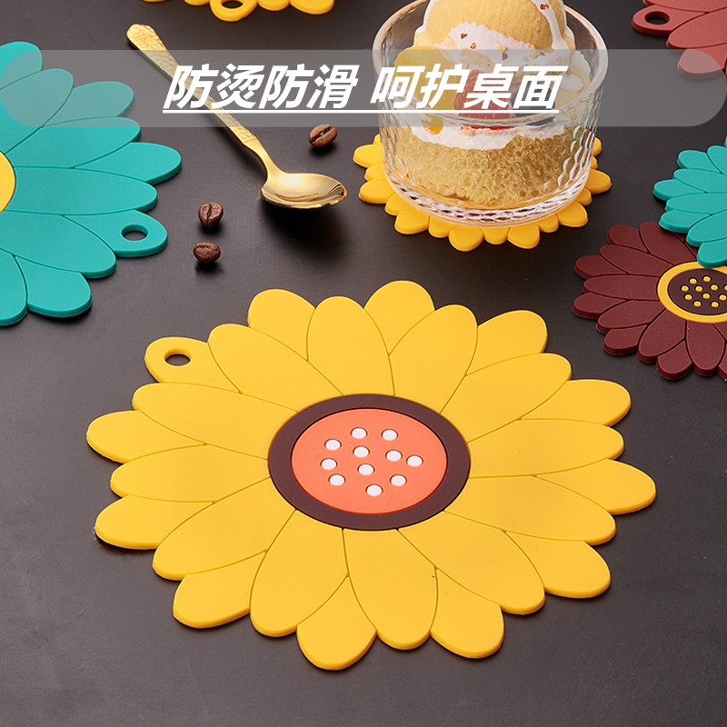 粤昌家用餐具隔热垫防烫耐高温碗垫厨房菜盘垫餐垫防水餐桌垫杯垫