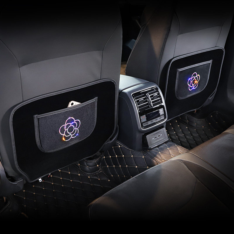 汽车防踢垫后排山茶花彩钻防磨垫车载椅背防磨垫通用女士汽车用品,汽车用品/电子/清洗/改装,车用防踢垫/防磨垫,淘宝优惠券,粉丝福利购,淘宝优惠卷