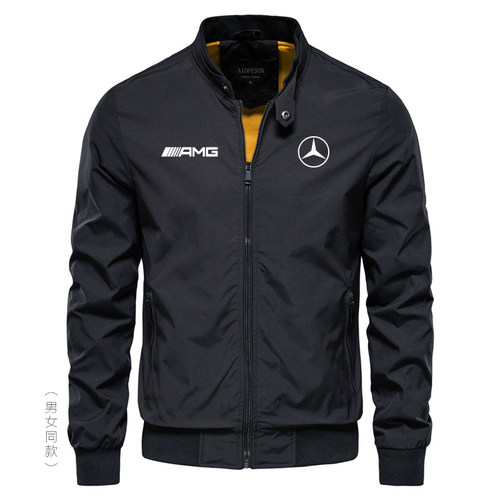 AMG梅奔4S店工作服工装飞行夹克