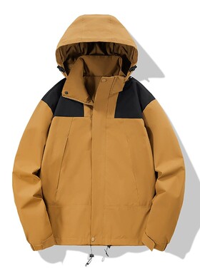 秋季户外机能风冲锋衣男外套定制