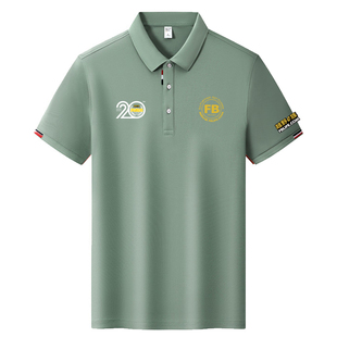 内蒙古巴丹吉林英雄会衣服夏季翻领polo衫fbT恤短袖T3拉力赛队服
