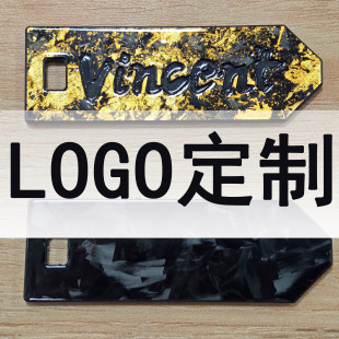 WEAVER织巢鸟 定制版纯金碳纤维材质魔术贴快取拉手EDC工具