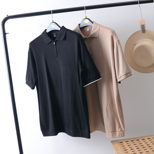 【出口单~儒雅风/吸湿快干~外贸尾货】夏季男休闲百搭短袖POLO衫