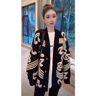 秋装入秋高级感穿搭2025秋冬新款新款毛针织开衫外套上衣毛衣女装