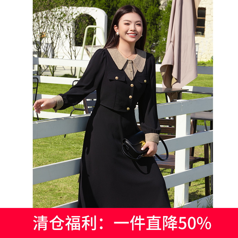 显瘦    气质   大码连衣裙