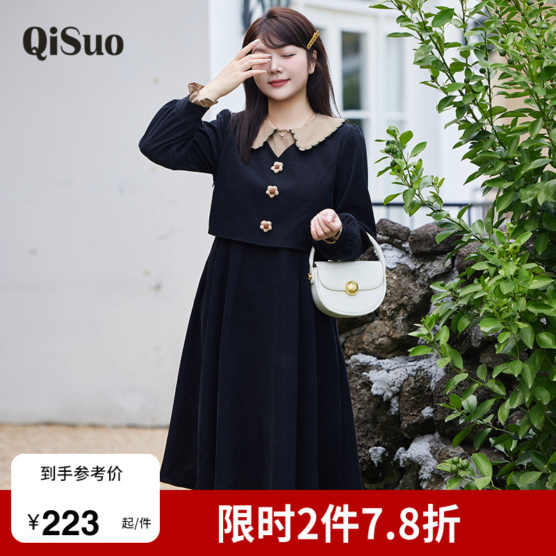 显瘦    气质   大码连衣裙