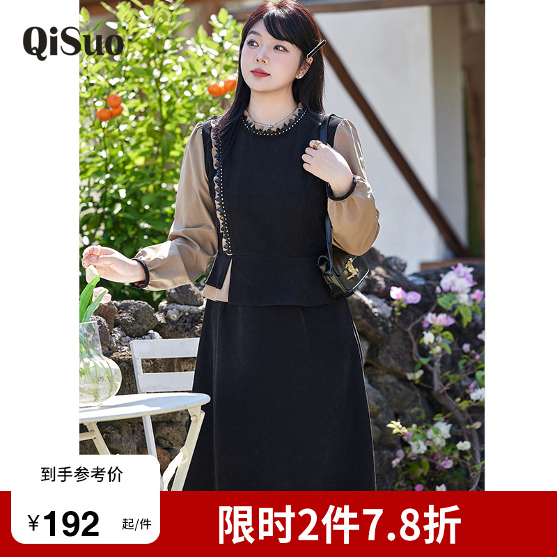 显瘦    气质   大码连衣裙