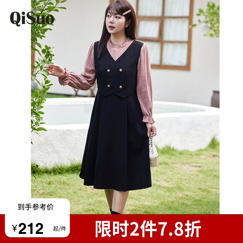 显瘦    气质   大码连衣裙