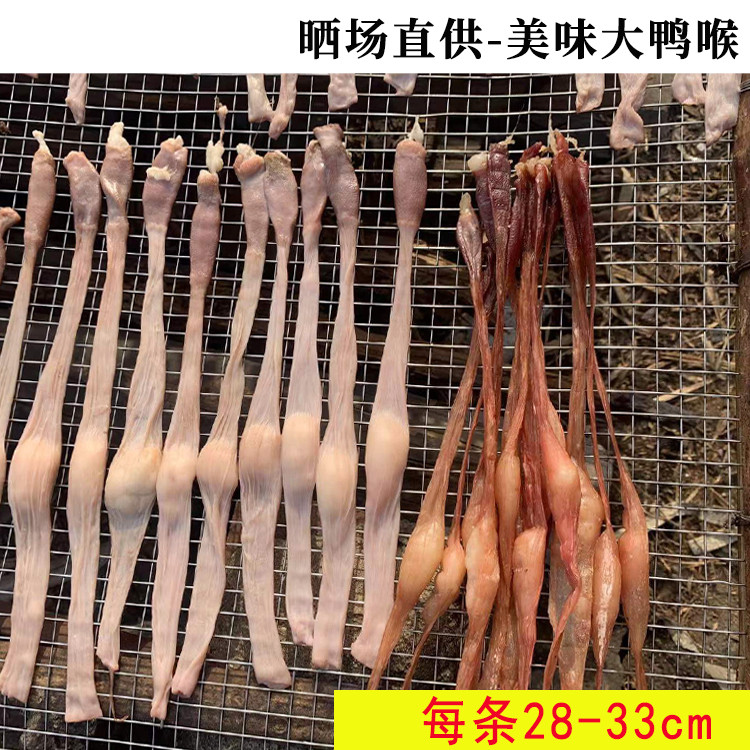东莞鸭喉新货上市包邮白沙腊鸭喉