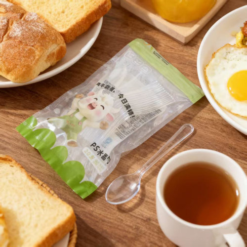 食品级PS硬性一次性勺子