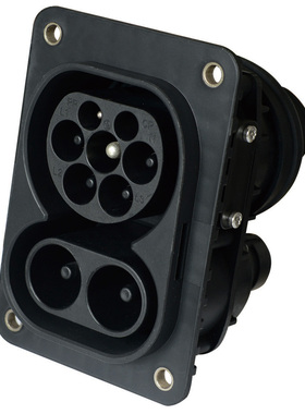 IEC 62196 Type2欧标直流充电插头CCS2欧标直流充电插座一体插座