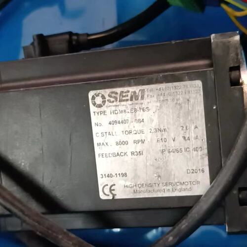 议价昆山维修SEM伺服电机 HDM82E8 卡死 报警编码器 调试原点