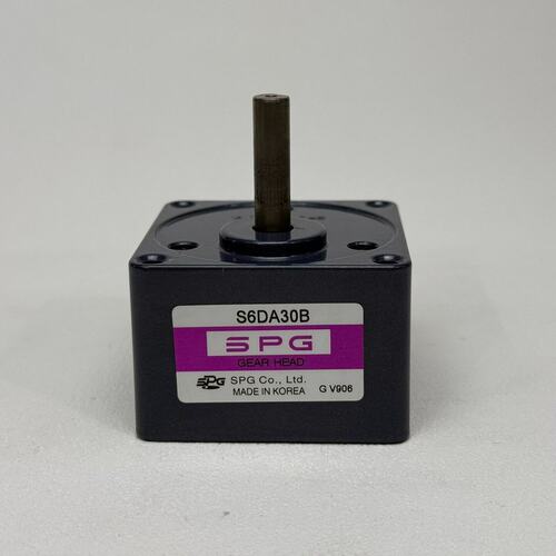 议价韩国SPG齿轮减速器，宽度60mm适配6w斜齿轴电机使用，S