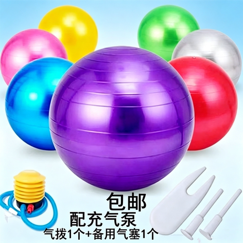 瑜伽球包邮舞蹈成人儿童健身大球