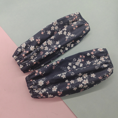 全棉印花秋冬新款袖套女款长款工作套袖防脏耐磨羽绒服毛衣护袖