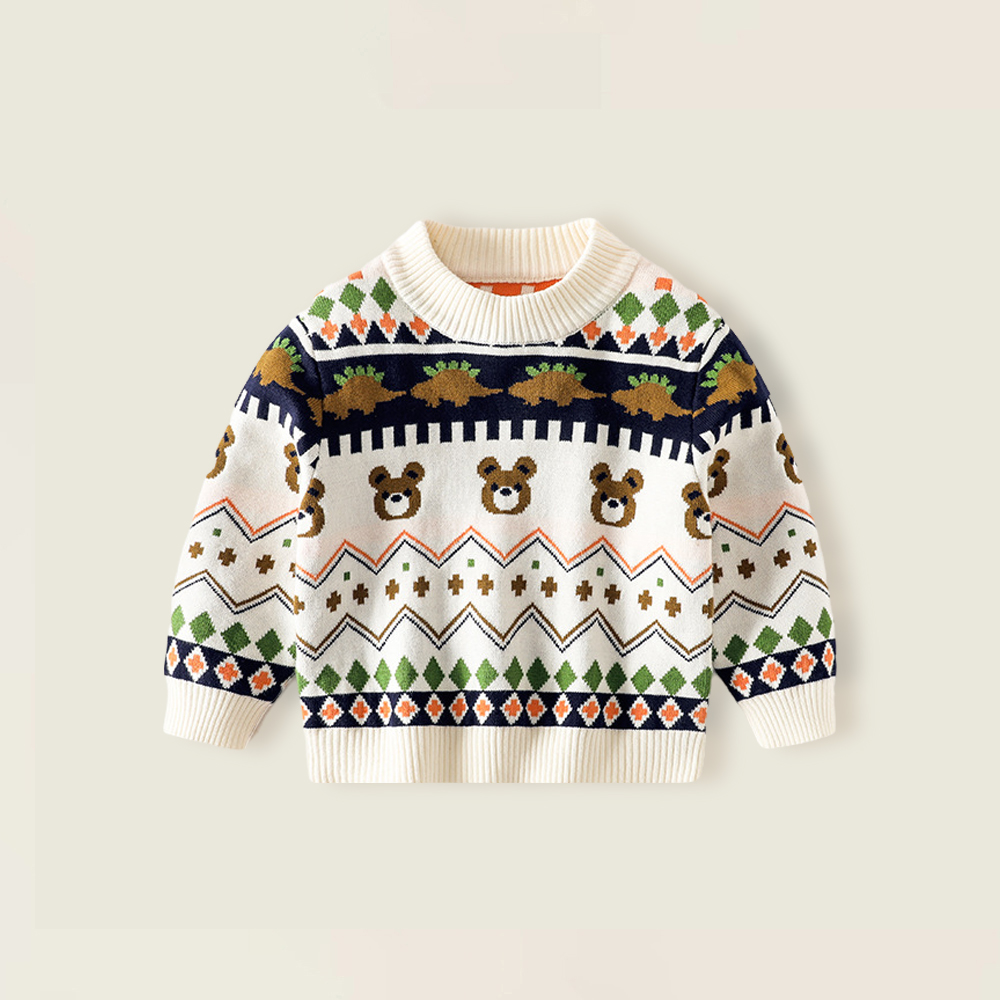 儿童半高领打底毛衣冬季新款