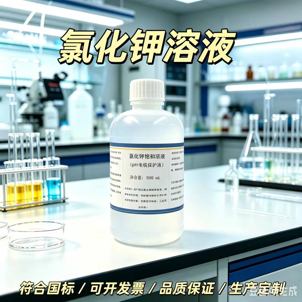 pH电极保护液 电极补充液 氯化钾饱和溶液 3 mol/L电极填充液