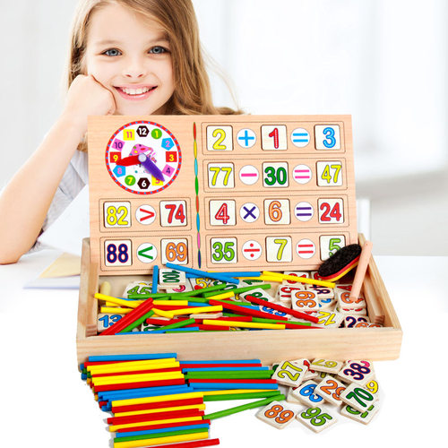 Counting Maths Games Teaching Clock Learning Tool Number Toy