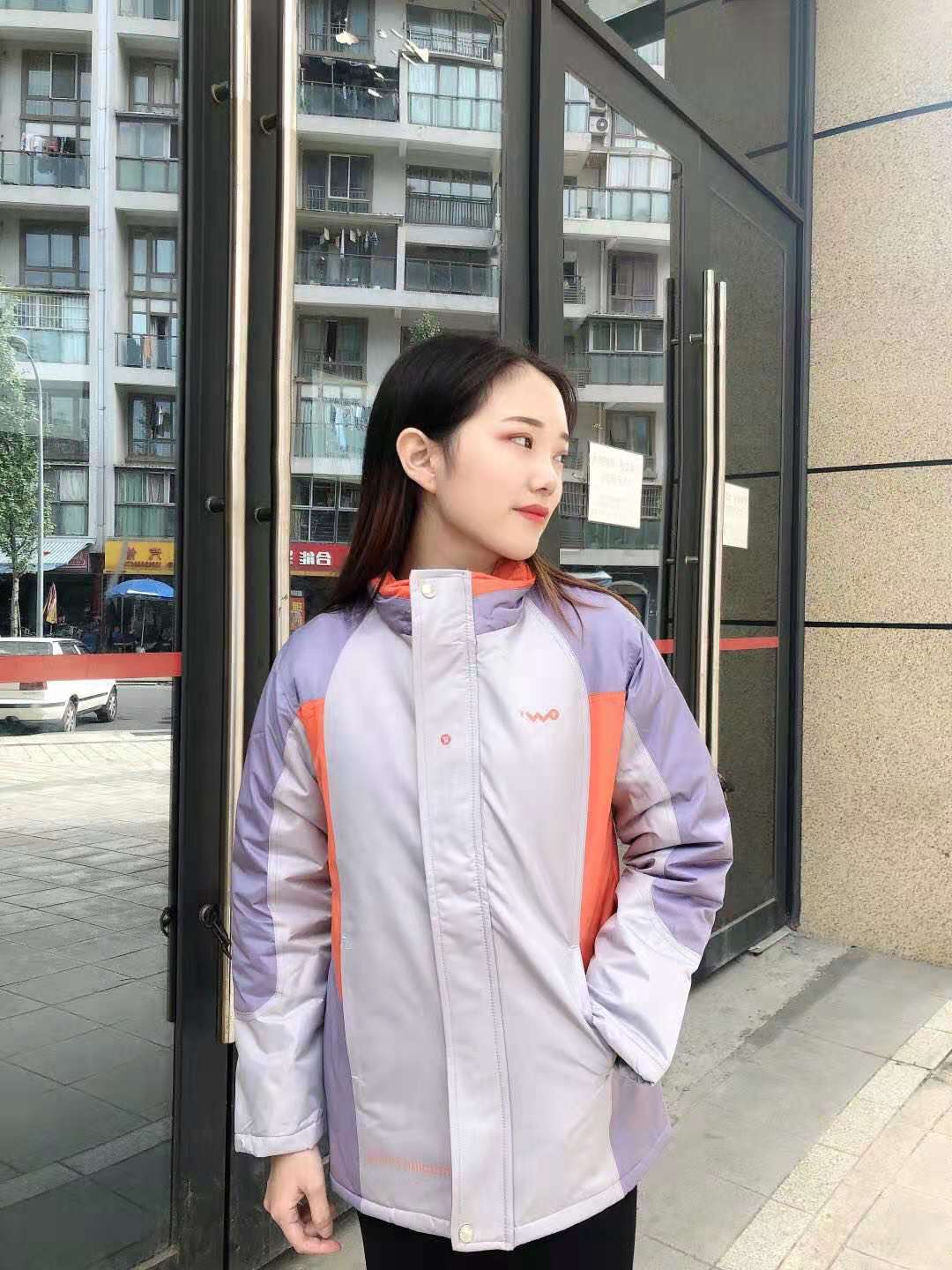 中国联通营业厅棉服冬季棉袄公司制服联通女棉衣包邮棉衣保暖