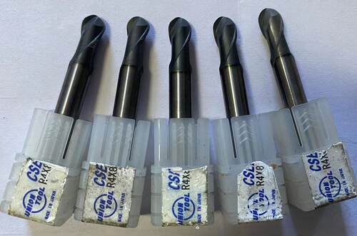 进口球头铣刀R2R3R4R5R6二手钨钢铣刀球刀超硬涂层淬火料不锈钢