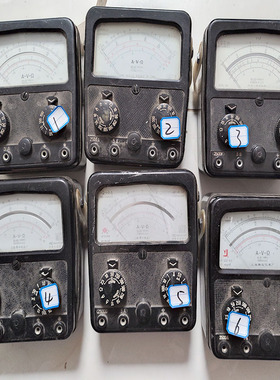 老万用表指针式万用表MF500-B500A交直流电阻档表 古董收藏品mf47