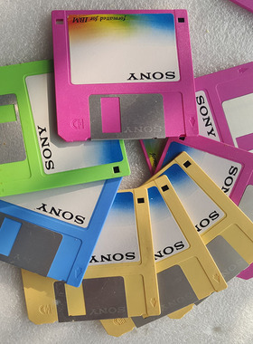 sony软盘电脑磁盘A盘3.5寸软盘1.44M提花机绣花机A盘maxel装饰品