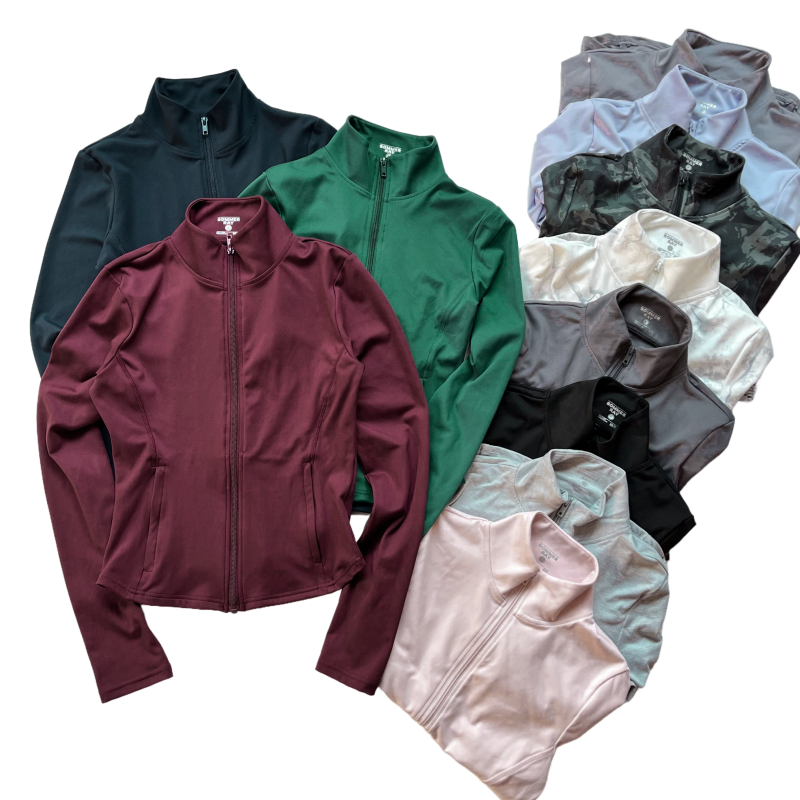 瑜伽服运动休闲外套女拉链开衫