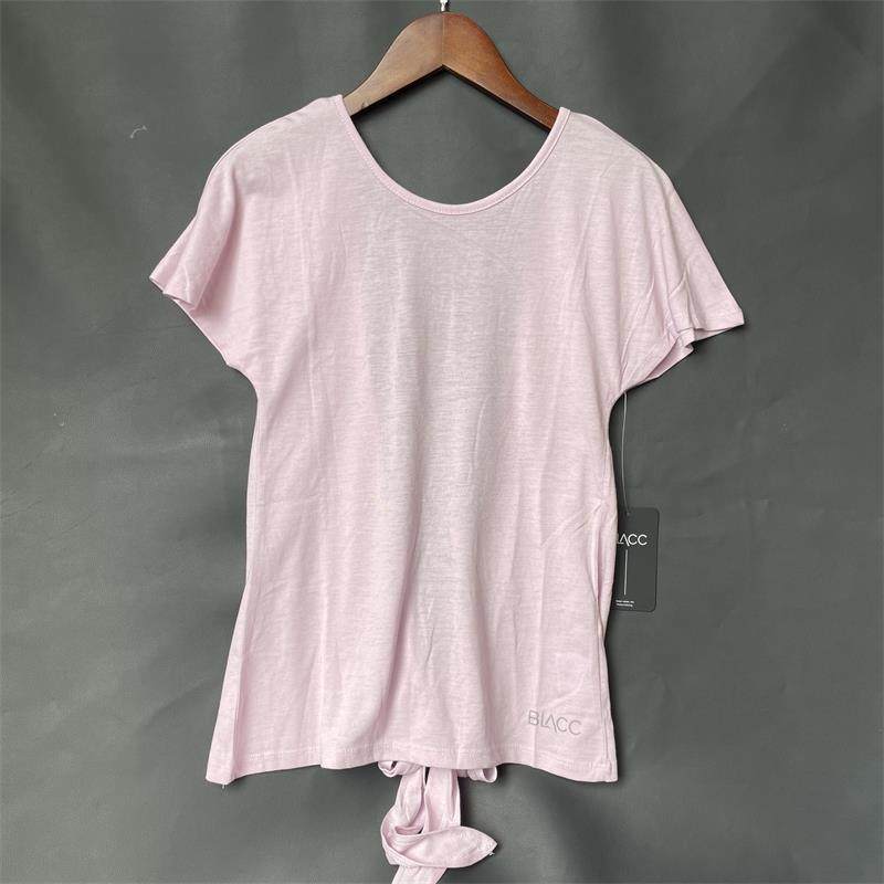 后背开叉绑带显瘦瑜伽服女短袖T恤运动上衣健身服速干跑步宽松t,运动服/休闲服装,健身衣,淘宝优惠券,粉丝福利购,淘宝优惠卷